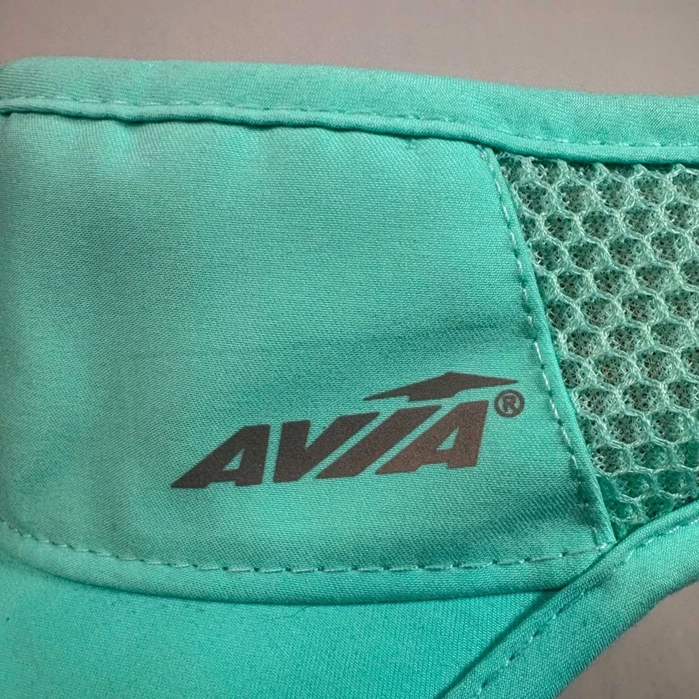 Avia Womens Spearmint Mint Green Athletic Sport Running Sun Visor OSFM Adjustabl